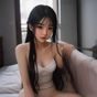 女性用户体验研究员的职业形象照，表情亲和，室内自然光线